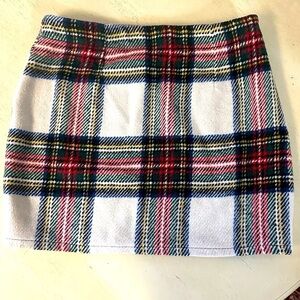 Plaid skirt
